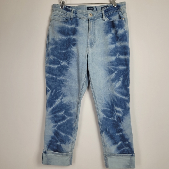 J. Jill Highrise Cropped capri Jeans Size 10 - Picture 1 of 13